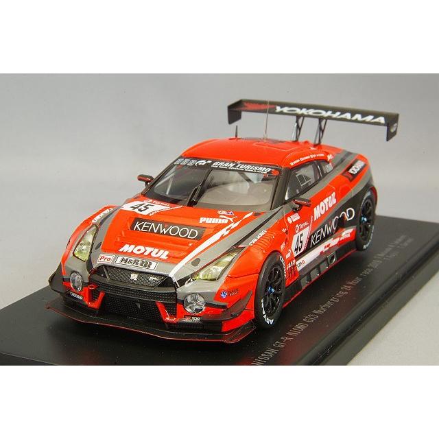 ミニカー/完成品 エブロ 1/43 日産 GT-R ニスモ GT3 2019 ニュル 24H #45 T.コロネル/高星明誠/藤井誠暢/松田次生