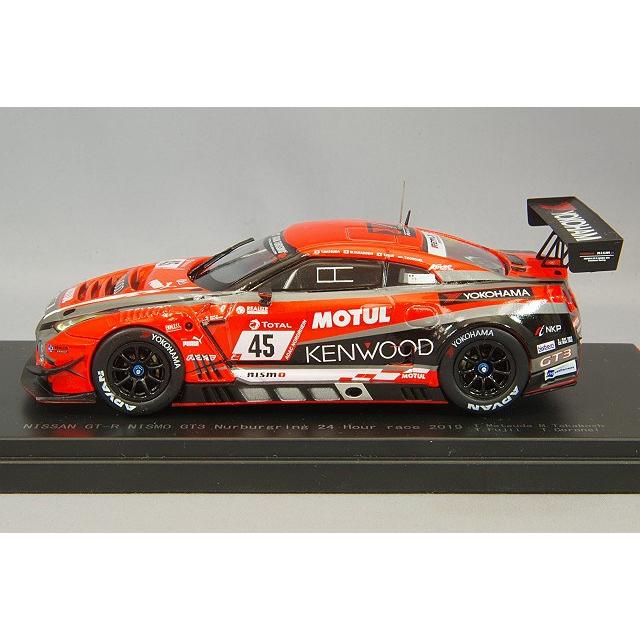 ミニカー/完成品 エブロ 1/43 日産 GT-R ニスモ GT3 2019 ニュル 24H
