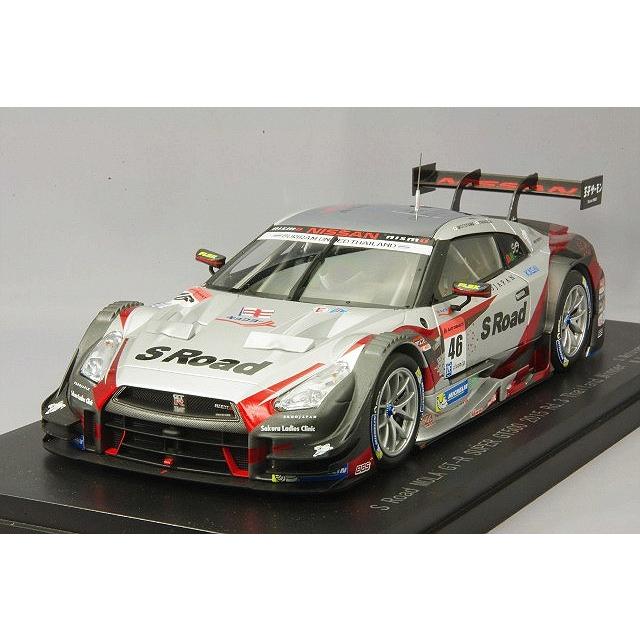 希少1/18 S Road MOLA GT-R 2015 スーパーGT エブロ ミニカー/完成品 エブロ 1/18 Sロード モーラ GT-R 2015 スーパーGT500