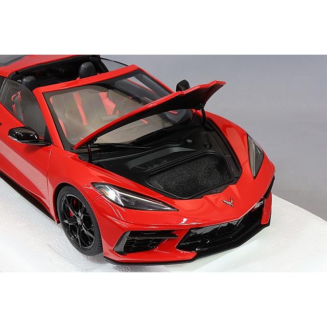 シボレーコルベット、コンバーチブル　ブランドオートアート　1:18スケール オートアート コンポジット 1/18 シボレー コルベット C8 スティング