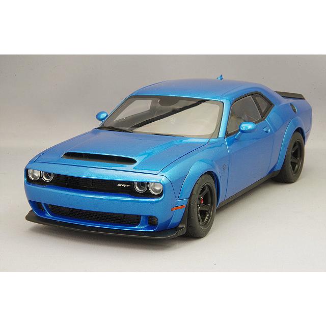 ☆ オートアート コンポジット 1/18 ダッジ チャレンジャー SRT デーモン パールブルー