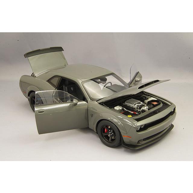 ☆ オートアート コンポジット 1/18 ダッジ チャレンジャー SRT デーモン グレー オートアート コンポジット 1/18 ダッジ チャレンジャー SRT デーモン グレー