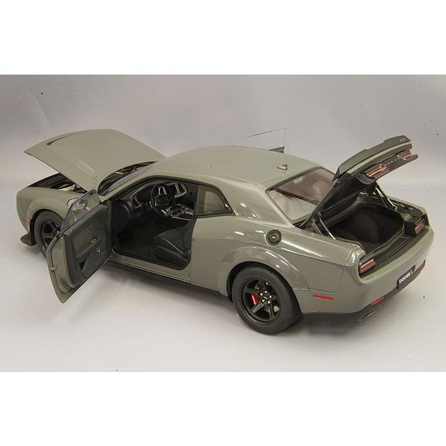 ☆ オートアート コンポジット 1/18 ダッジ チャレンジャー SRT デーモン グレー オートアート コンポジット 1/18 ダッジ チャレンジャー SRT デーモン グレー