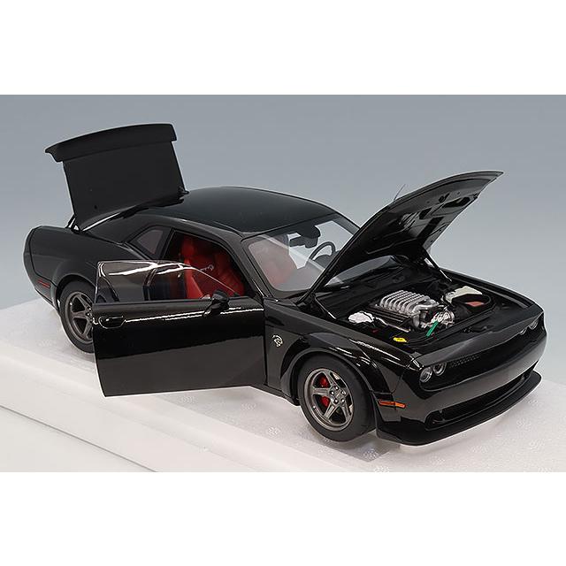 オートアート コンポジット 1/18 ダッジ チャレンジャー SRT スーパー ストック 2023 ブラック (ピッチブラック) |  | 03