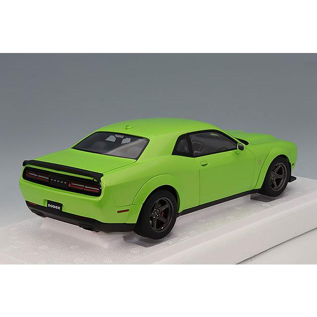 オートアート コンポジット 1/18 ダッジ チャレンジャー SRT スーパー ストック 2023 メタリックライムグリーン (SUBLIME) |  | 02