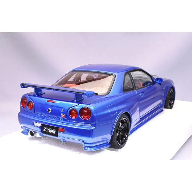 SALE55%OFF ☆＊ オートアート コンポジット 1/18 ニスモ R34 GT-R Z-tune ベイサイドブルー/カーボンブラックボンネット