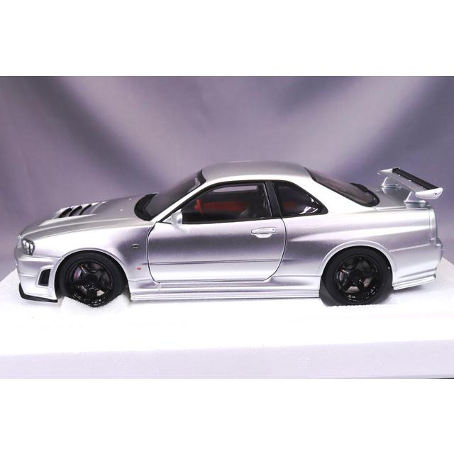 オートアート コンポジット 1/18 ニスモ R34 GT-R Z-tune シルバー