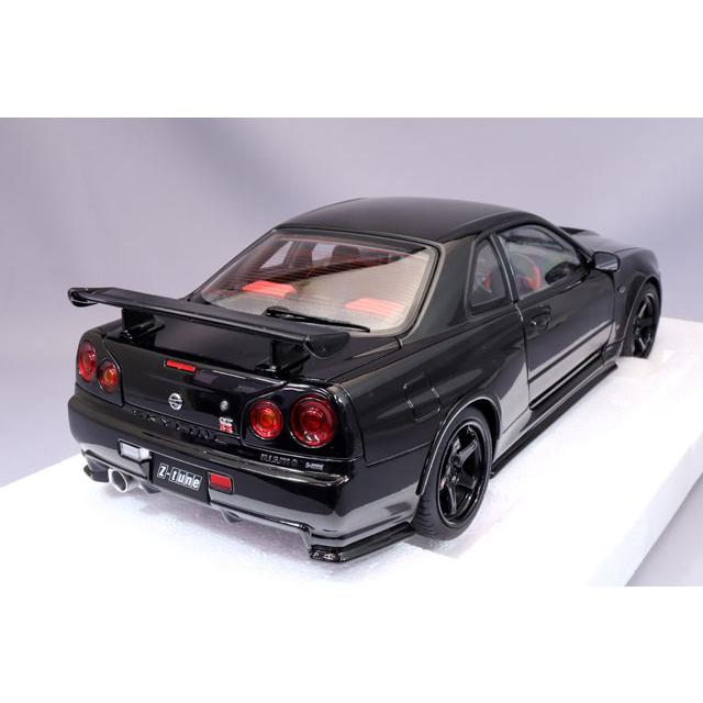 オートアート コンポジット 1/18 ニスモ R34 GT-R Z-tune ブラックパール｜kidbox｜03