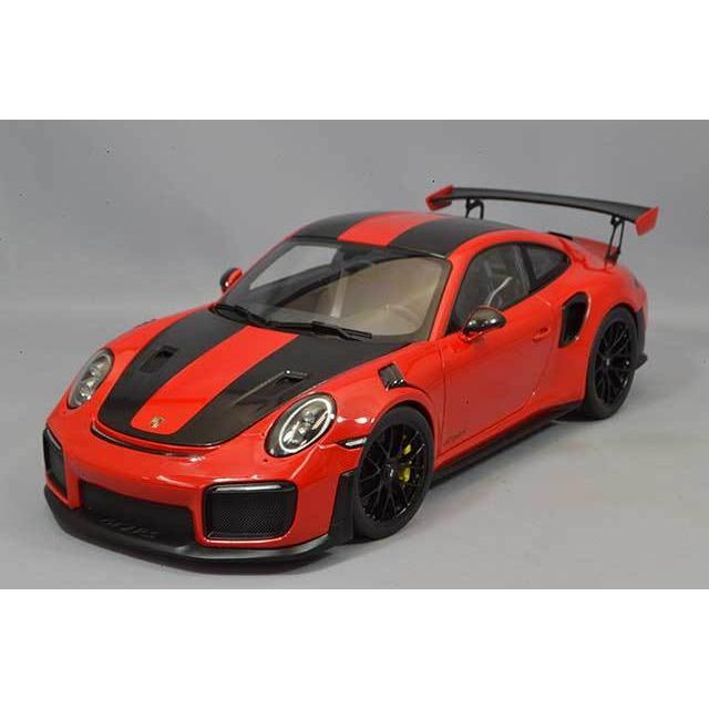 ミニカー/完成品 オートアート コンポジット 1/18 ポルシェ 911 991.2 GT2 RS ヴァイザッハ パッケージ レッド/カーボンブラック