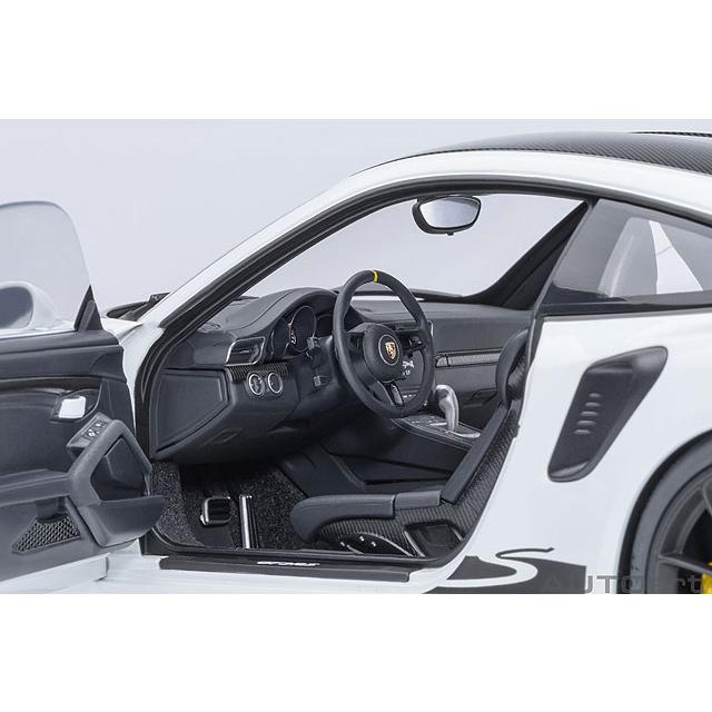 オートアートコンポジット 1/18 ポルシェ 911 (991.2) GT3 RS ヴァイザッハパッケージ ホワイト/カーボンブラック |  | 05