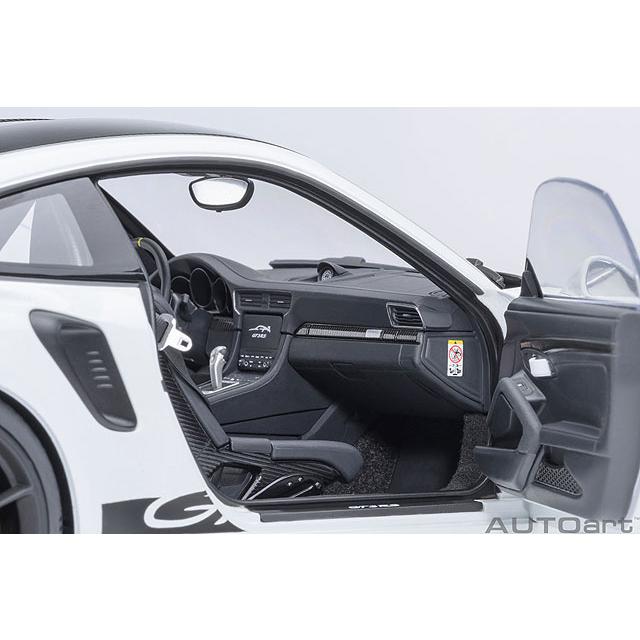 オートアートコンポジット 1/18 ポルシェ 911 (991.2) GT3 RS ヴァイザッハパッケージ ホワイト/カーボンブラック |  | 06