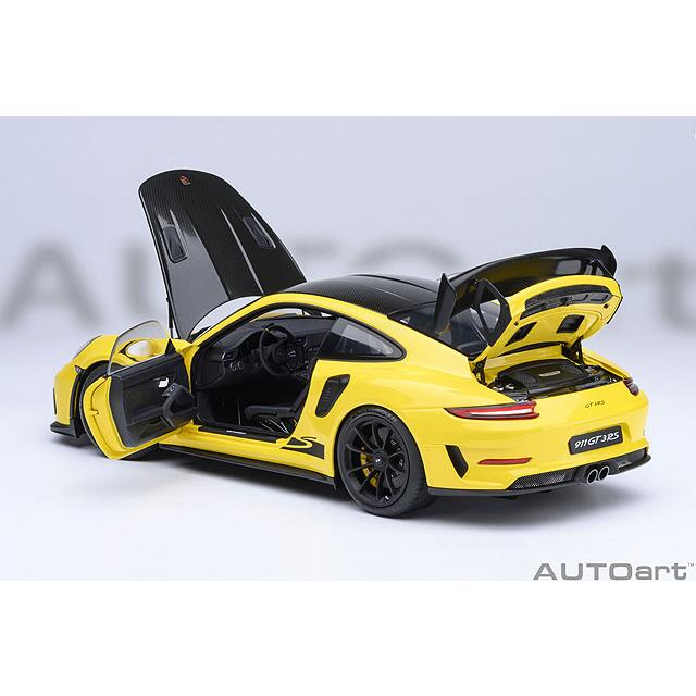 オートアートコンポジット 1/18 ポルシェ 911 (991.2) GT3 RS ヴァイザッハパッケージ イエロー/カーボンブラック |  | 07