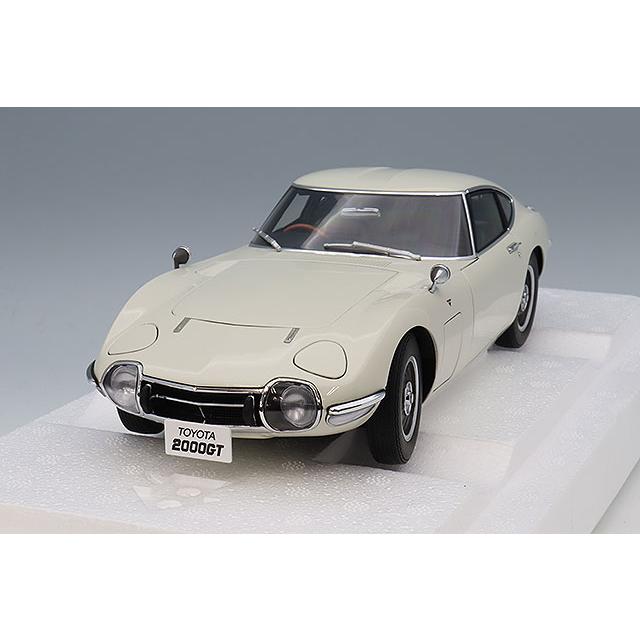 オートアート コンポジット 1/18 トヨタ 2000GT 1967 ホワイト 【リニューアル再生産】 | 