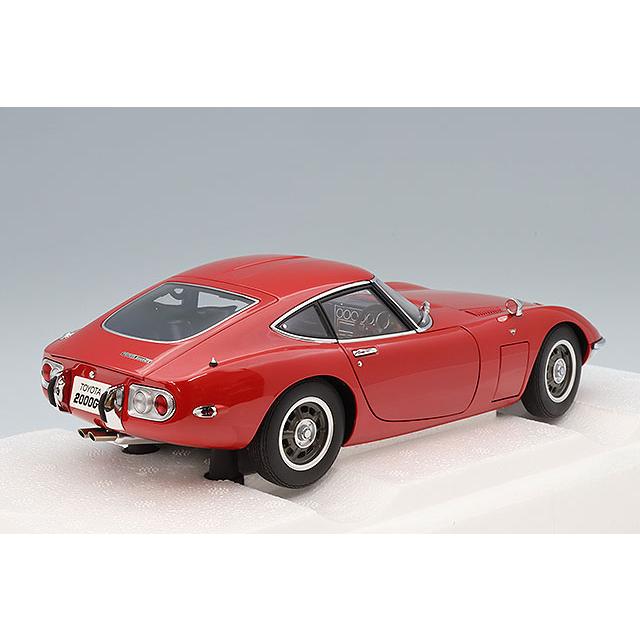 オートアート コンポジット 1/18 トヨタ 2000GT 1967 レッド
