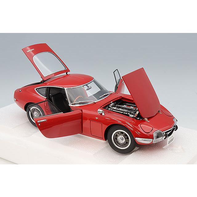 オートアート コンポジット 1/18 トヨタ 2000GT 1967 レッド