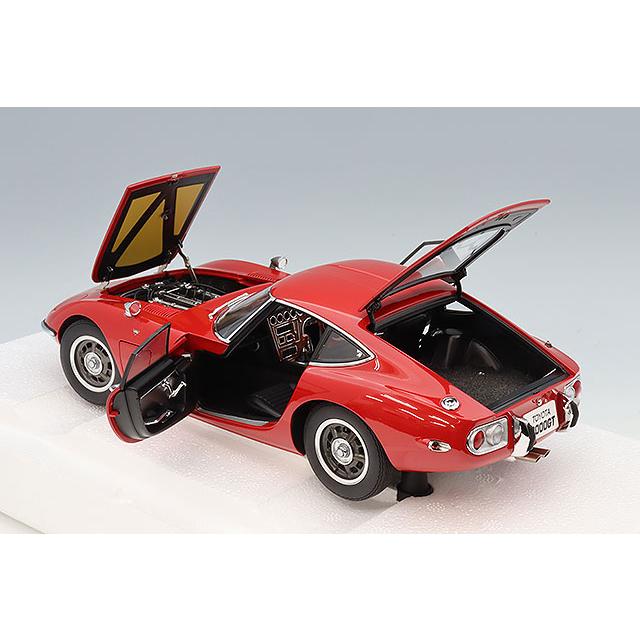 オートアート コンポジット 1/18 トヨタ 2000GT 1967 レッド