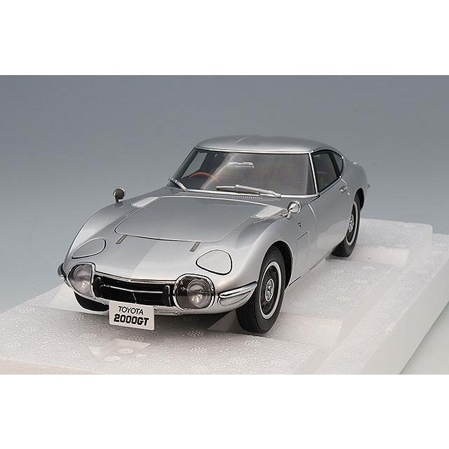 オートアート コンポジット 1/18 トヨタ 2000GT 1967 シルバー 【リニューアル再生産】 | 