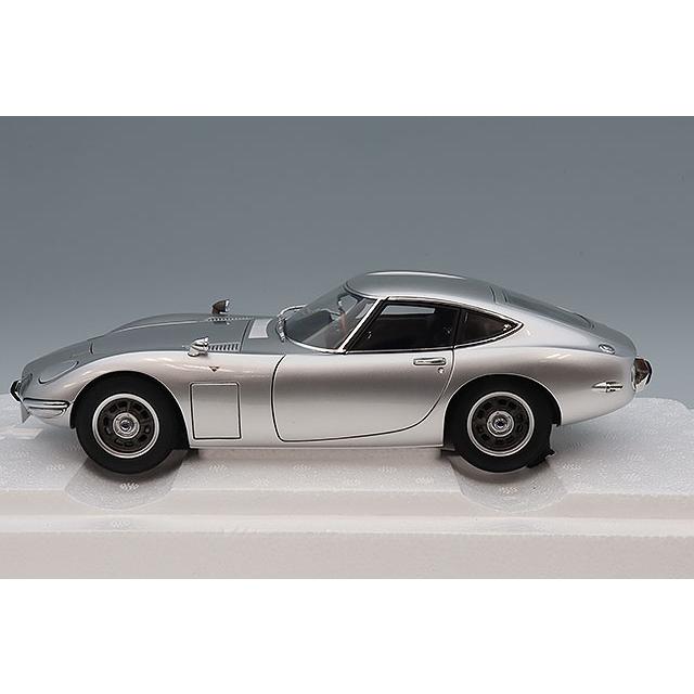 オートアート コンポジット 1/18 トヨタ 2000GT 1967 シルバー 【リニューアル再生産】 |  | 01
