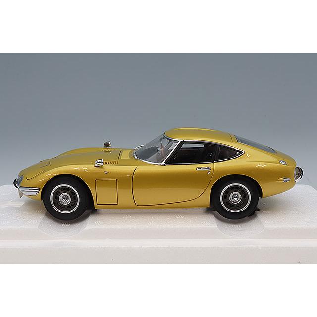 オートアート コンポジット 1/18 トヨタ 2000GT 1967 ゴールド 【リニューアル再生産】 |  | 01
