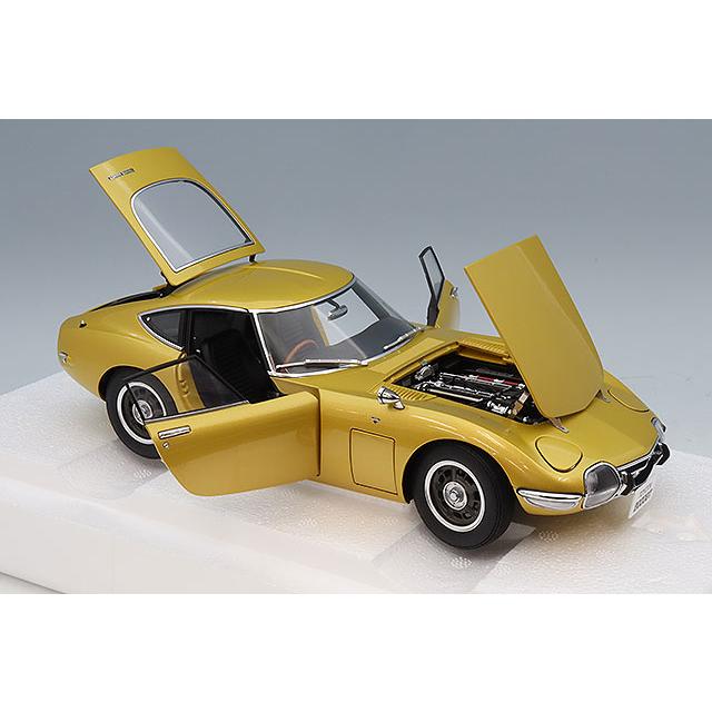 オートアート コンポジット 1/18 トヨタ 2000GT 1967 ゴールド 【リニューアル再生産】 |  | 03