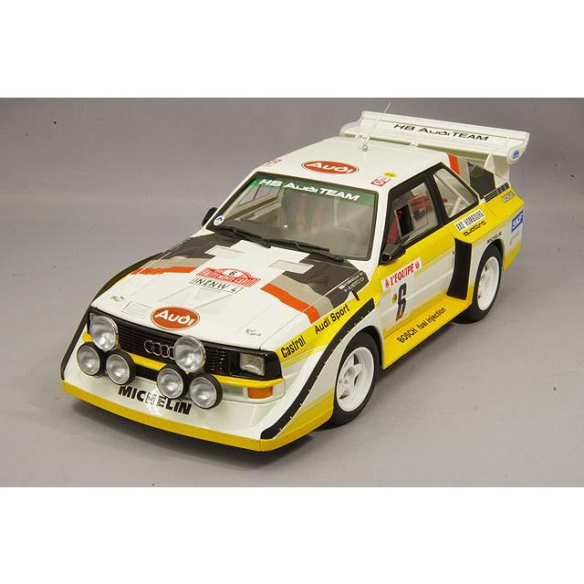 激安店舗 S1 スポーツクワトロ アウディ 1/18 コンポジット オートアート WRC H.ミッコラ/A.ヘルツ #6 3位 ラリー モンテカルロ 1986 ミニカー