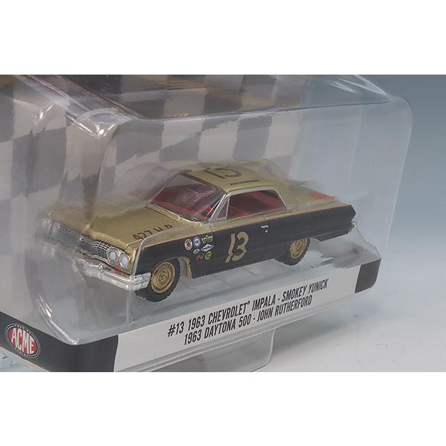 ACME 1/64 1963 シボレー インパラ スモーキーユニック デイトナ500
