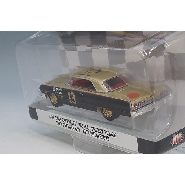 ACME 1/64 1963 シボレー インパラ スモーキーユニック デイトナ500