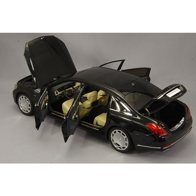 ミニカー/完成品 ALMOSTREAL 1/18 メルセデス マイバッハ Sクラス 2016 ブラック ALMOSTREAL 1/18 メルセデス マイバッハ Sクラス ブラック