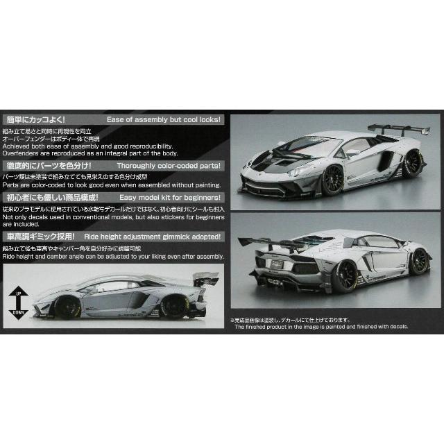 10台セット！アオシマ リバティーウォーク 1/24 プラモデル LBWK 青島文化教材社 1/24 リバティーウォーク No.10 LBワークス R35 GT-R