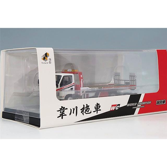 Unique Model x Tiny City 日野 300 ワールドチャンピオン レッカー車