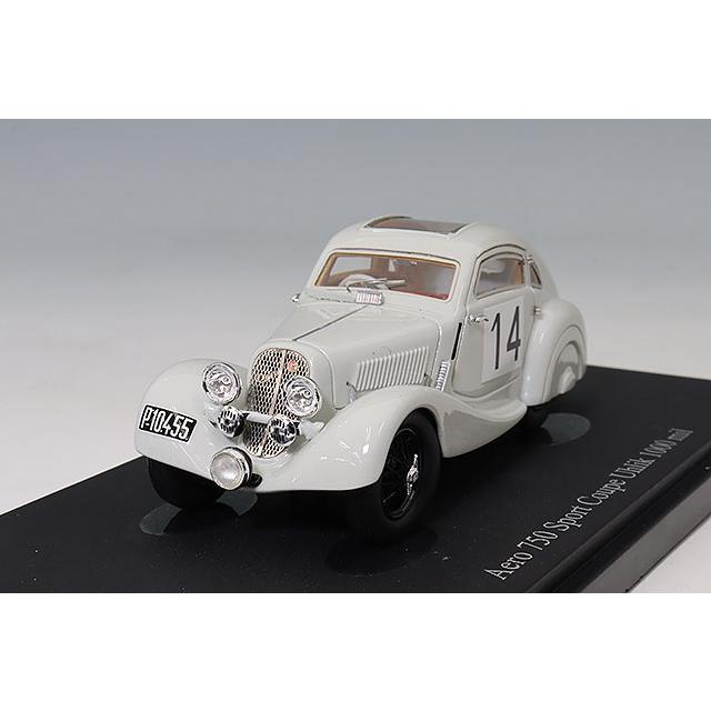 AUTOCULT 1/43 エアロ 750 スポーツクーペ 1934 チェコ 1000マイル #4