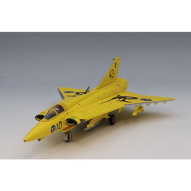 Aviation72 1/72 SAAB J35J DRAKEN スウェーデン空軍 イエロー 43-10