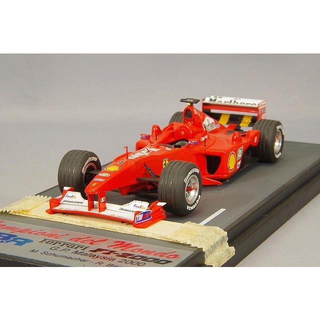 BBR 限定品 フェラーリ F1-2000 マレーシアGP 特別ケース台座付き