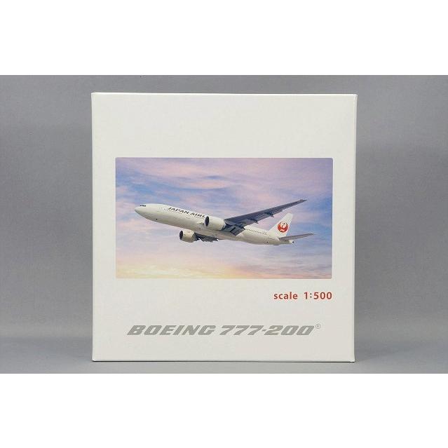 飛行機/完成品 JALUX ホーガン製 1/500 ボーイング 777-200 JAL 日本航空 JA772J｜kidbox｜02