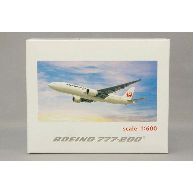 飛行機/完成品 JALUX シュコー製 1/600 ボーイング 777-200 JAL 飛行機/完成品 JALUX シュコー製 1/600 ボーイング 777-200 JAL
