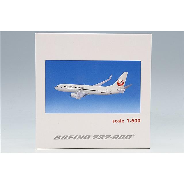JALUX シュコー製 1/600 ボーイング 737-800 JAL ダイキャストモデル