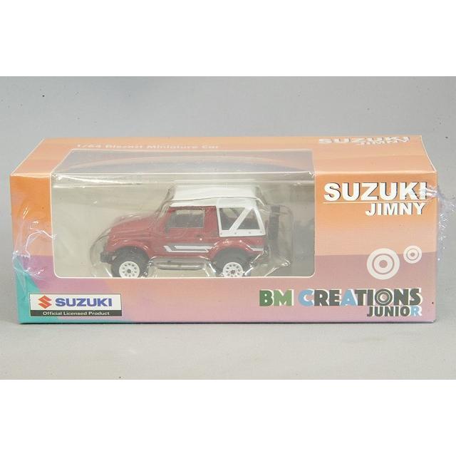 ミニカー/完成品 BM CREATIONS 1/64 スズキ ジムニー SJ413 レッド 右ハンドル｜kidbox