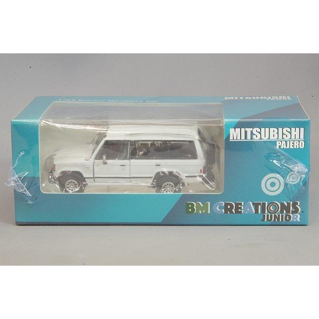 ミニカー/完成品 BM CREATIONS 1/64 三菱 パジェロ 初代 1983 ホワイト