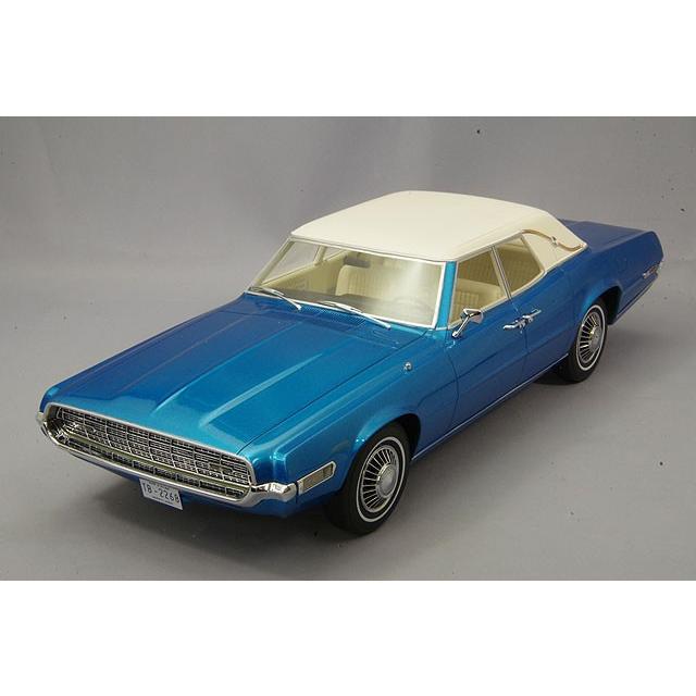 ミニカー/完成品 BoS Models 1/18 フォード サンダーバード ランダウ 1968 メタリックブルー/ホワイト | 