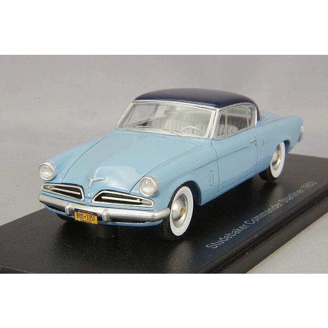 ミニカー/完成品 BoS Models 1/43 スチュードベーカー コマンダー スターライナー 1953 ライトブルー/ダークブルー
