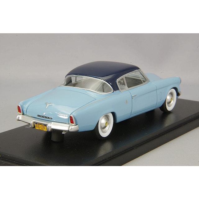 ミニカー/完成品 BoS Models 1/43 スチュードベーカー コマンダー スターライナー 1953 ライトブルー/ダークブルーの画像