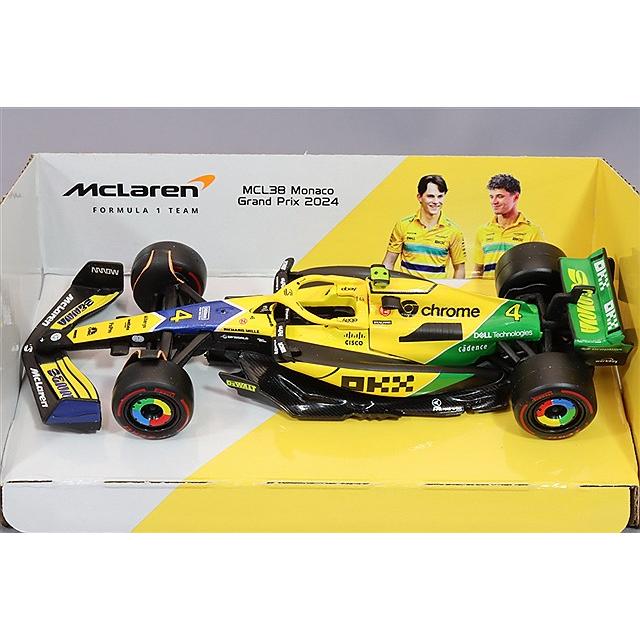 ブラゴ 1/43 マクラーレン F1チーム MCL38 2024 F1 モナコGP ブラゴ 1/43 マクラーレン F1チーム MCL38 2024 F1 モナコGP