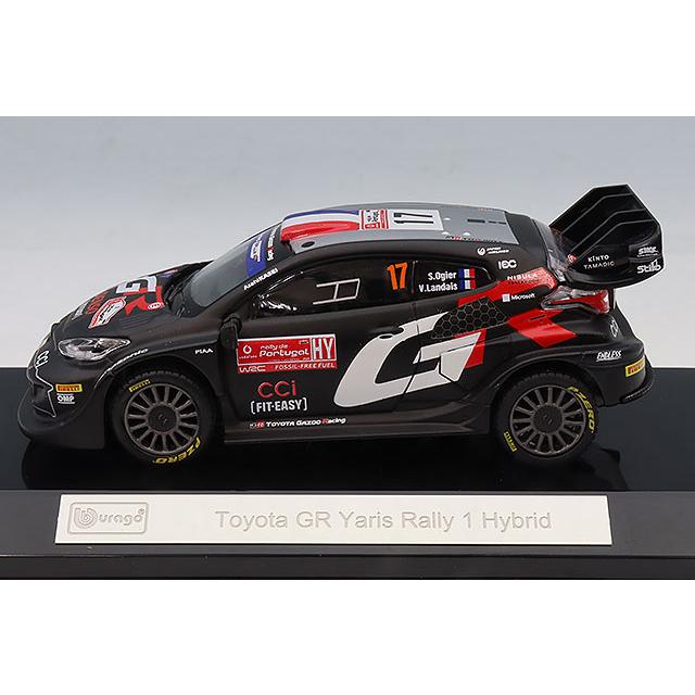 1/18 トヨタ GR ヤリス Rally1 #17 スペシャルカラー ブラゴ 1/43 トヨタ GR ヤリス ラリー1 WRC #17 S.オジェ クリアケース