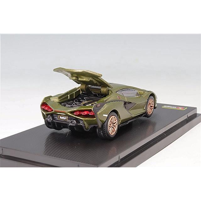 ブラゴ 1/64 ランボルギーニ シアン FKP 37 メタリックマットグリーン