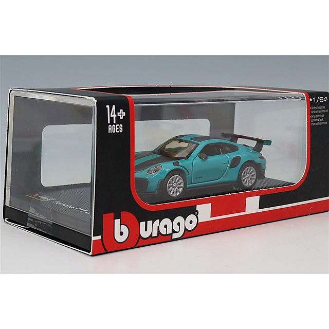 ブラゴ 1/64 ポルシェ 911 GT2 RS マイアミブルー : キッドボックス