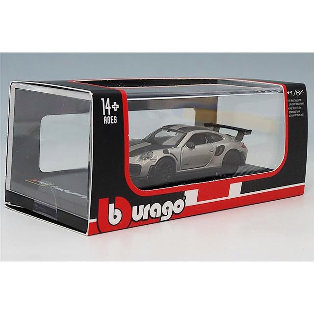 ブラゴ 1/64 ポルシェ 911 GT2 RS グレー : キッドボックス Yahoo!店