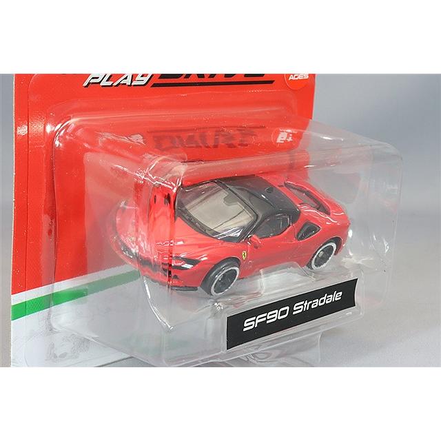 ブラゴ 1/64 フェラーリ SF90 ストラダーレ レッド : キッド
