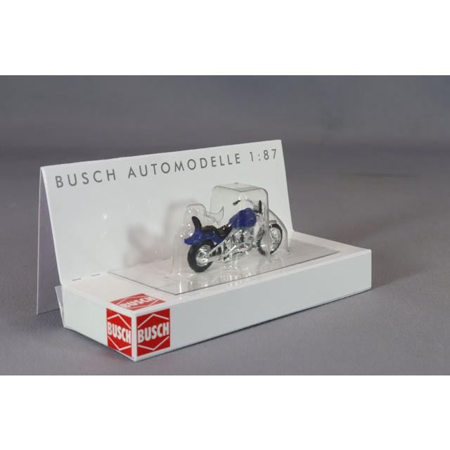 BUSCH 1/87 USバイク ブルー : キッドボックス Yahoo!店 - 通販
