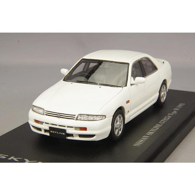 ミニカー/完成品 CAM@ 1/43 日産 スカイライン GTS 25t R33 4ドアセダン 1993年型　ホワイト｜kidbox