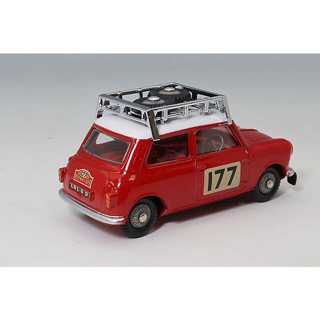 ミニカー 1/18・BMC ミニ・クーパーS 1967年モンテカルロ優勝車 京商 1/18